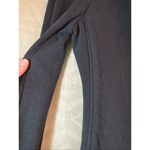 Standard James Perse Black Knit Blazer Jacket Career Casual - Picture 5 of 11